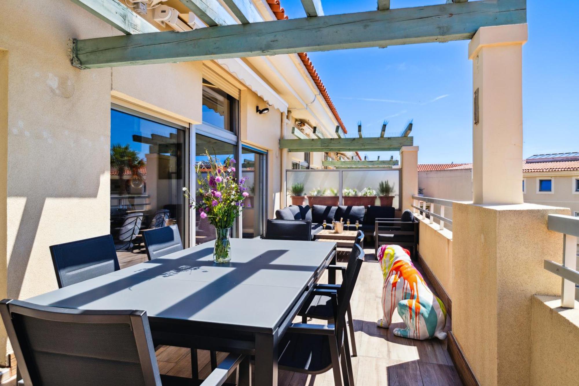 Duplex Villa Les Pins 89M2 Et Terrasse 30M2 أنتيب المظهر الخارجي الصورة